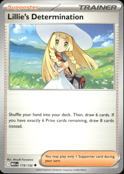 Lillie's Determination | Mega Evolution #119 [Normal]