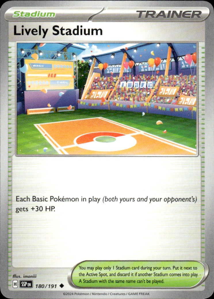 Lively Stadium | Surging Sparks #180 [Normal]