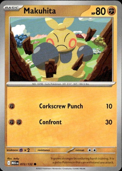 Makuhita | Mega Evolution #72 [Normal]