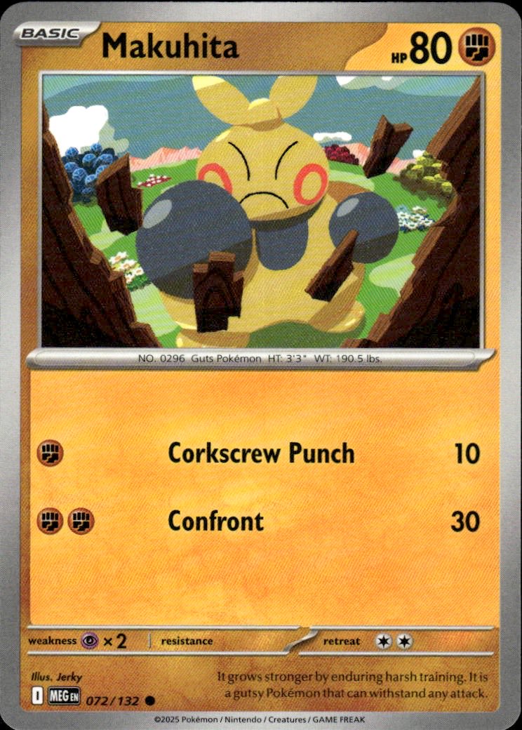 Makuhita | Mega Evolution #72 [Normal]