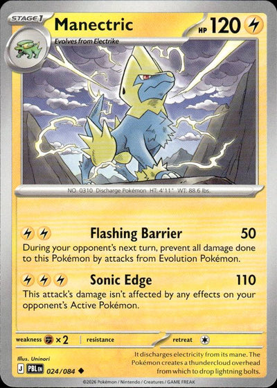 Manectric | Pitch Black #24 [Normal]