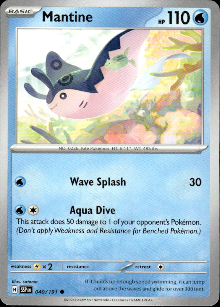Mantine | Surging Sparks #40 [Normal]
