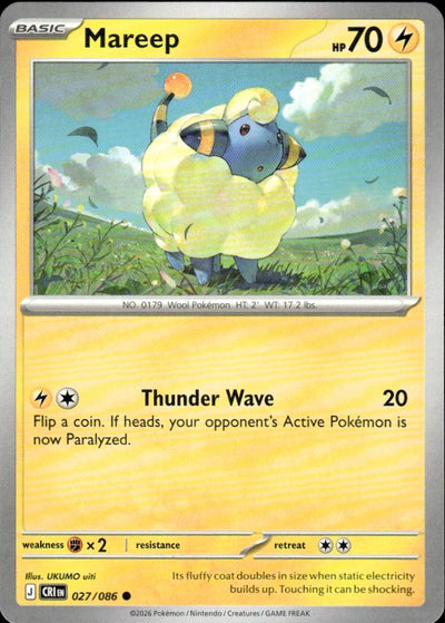 Mareep | Chaos Rising #27 [Normal]