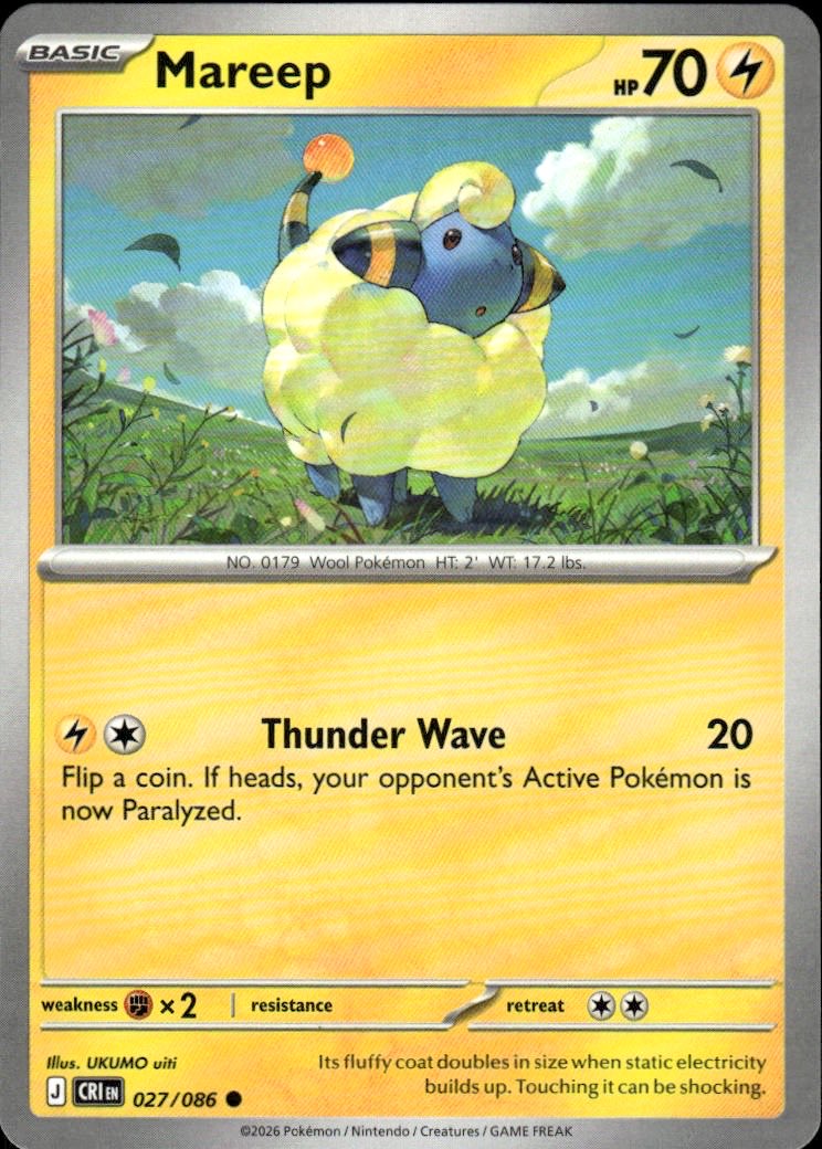 Mareep | Chaos Rising #27 [Normal]