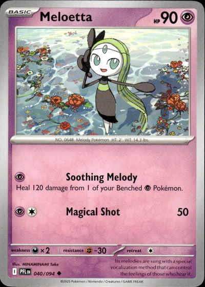 Meloetta | Phantasmal Flames #40 [Normal]