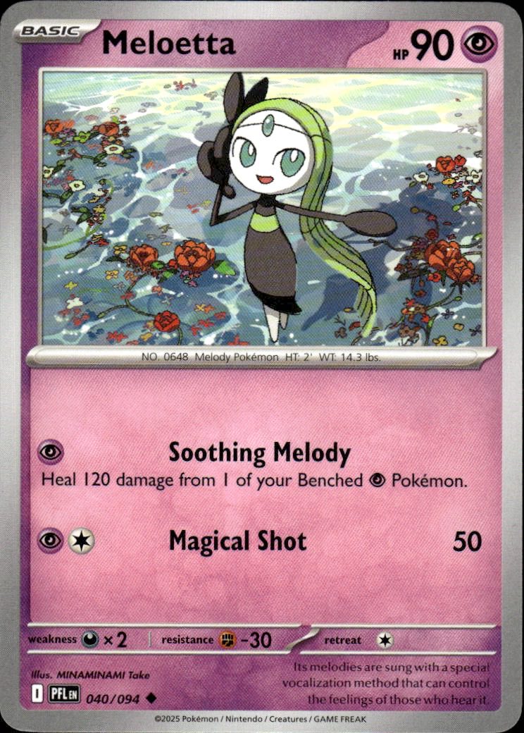 Meloetta | Phantasmal Flames #40 [Normal]
