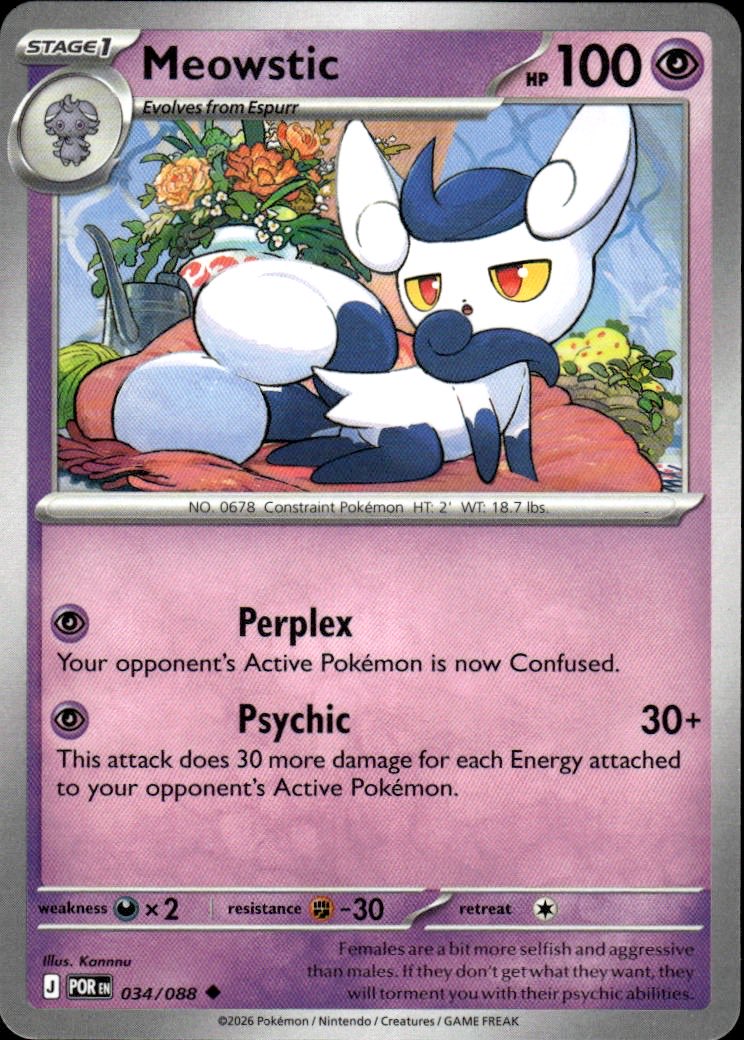 Meowstic | Perfect Order #34 [Normal]