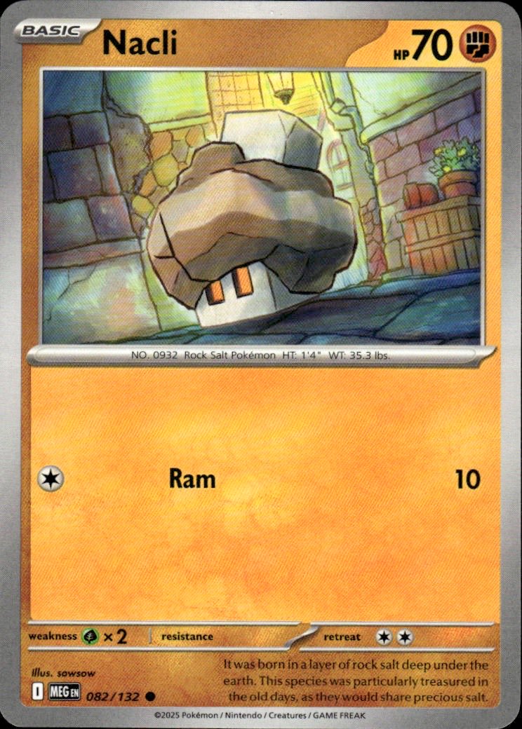 Nacli | Mega Evolution #82 [Normal]