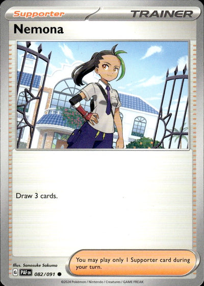 Nemona | Paldean Fates #82 [Normal]