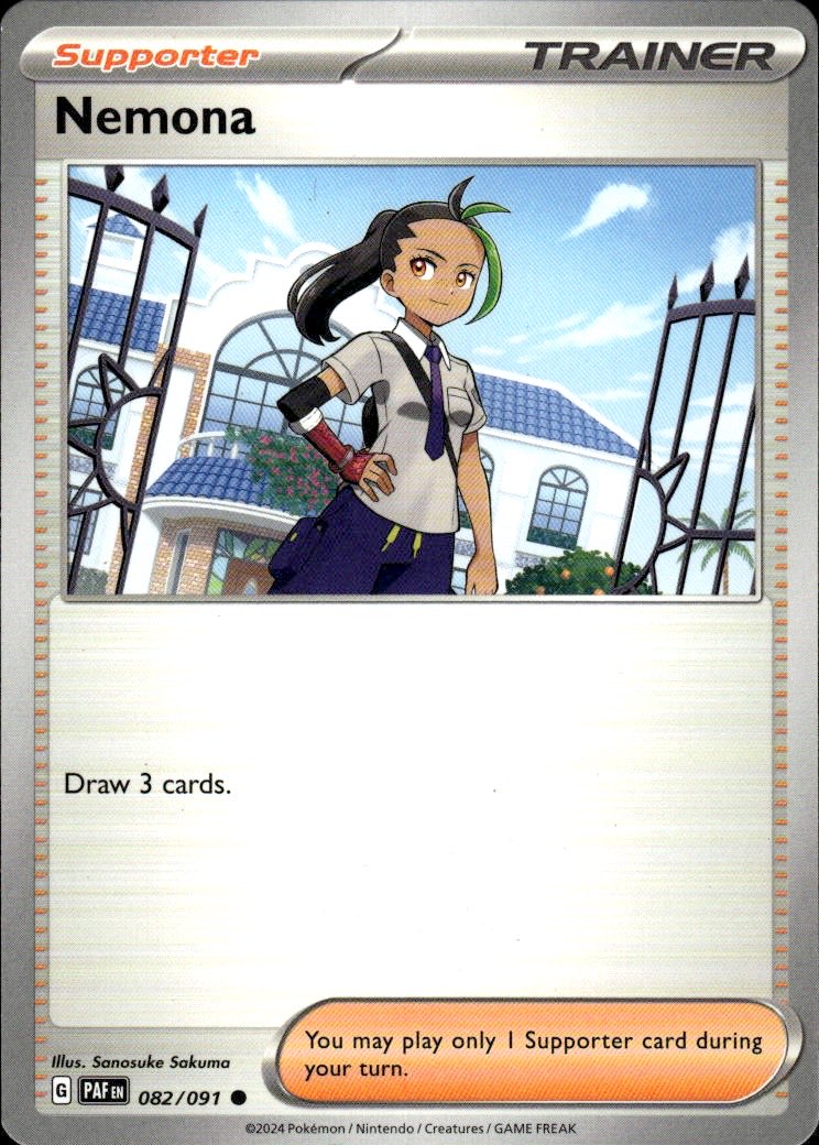 Nemona | Paldean Fates #82 [Normal]