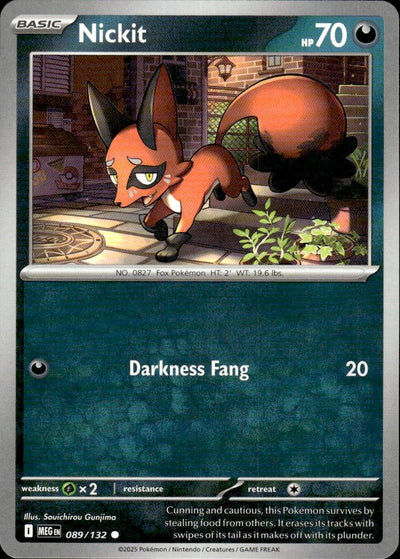 Nickit | Mega Evolution #89 [Normal]