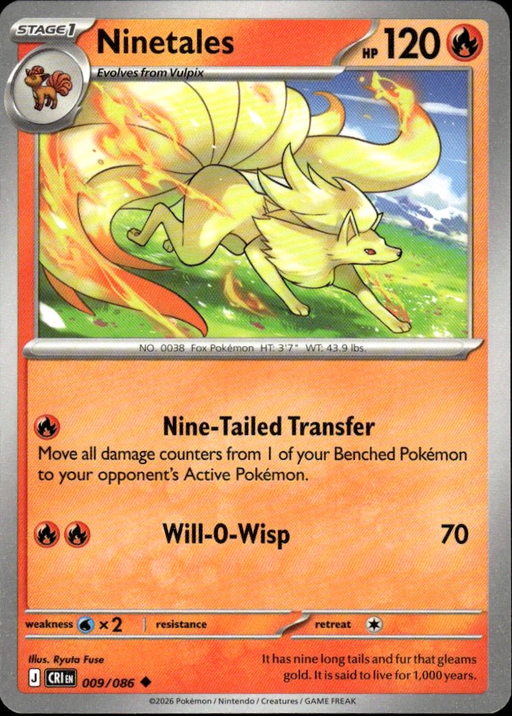 Ninetales | Chaos Rising #9 [Normal]