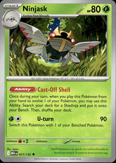 Ninjask | Mega Evolution #17 [Normal]