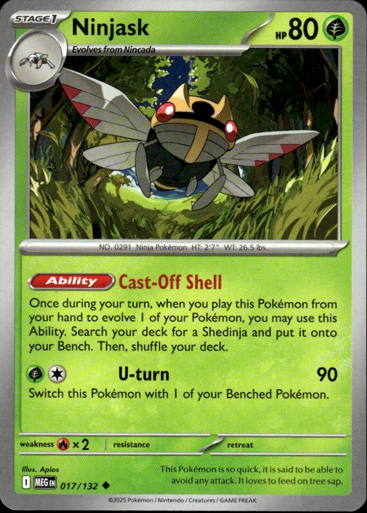 Ninjask | Mega Evolution #17 [Normal]