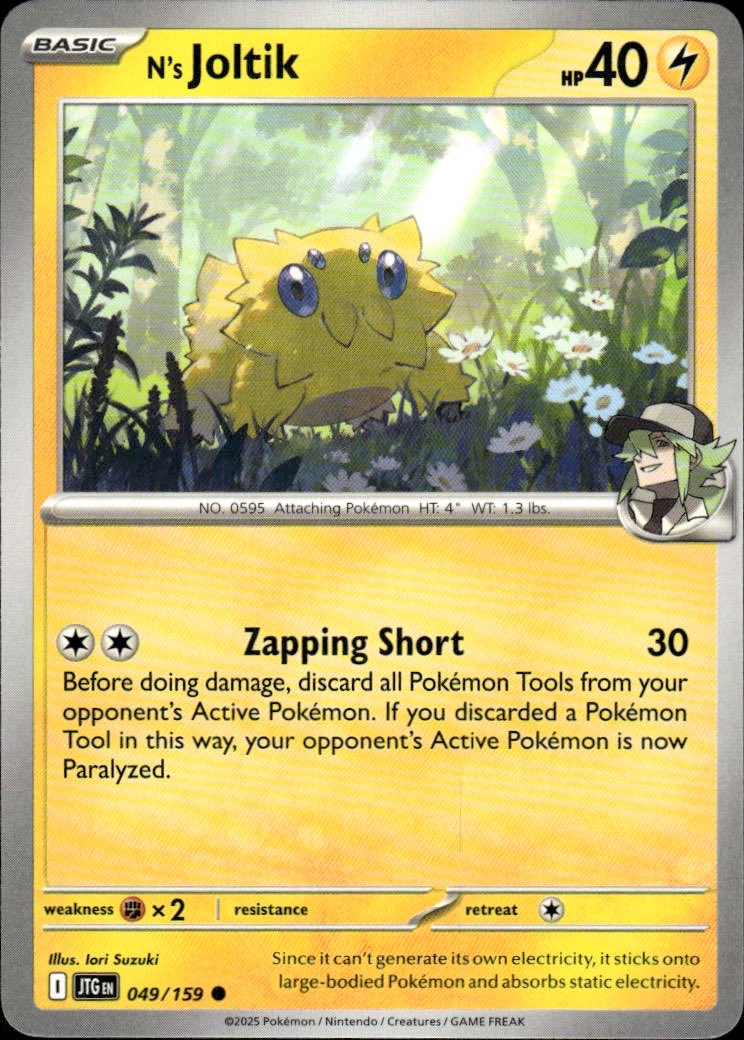 N's Joltik | Journey Together #49 [Normal]