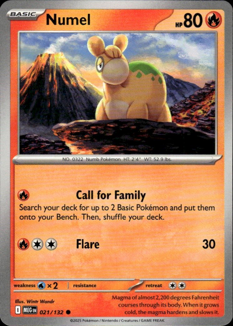 Numel | Mega Evolution #21 [Normal]
