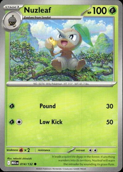 Nuzleaf | Mega Evolution #14 [Normal]