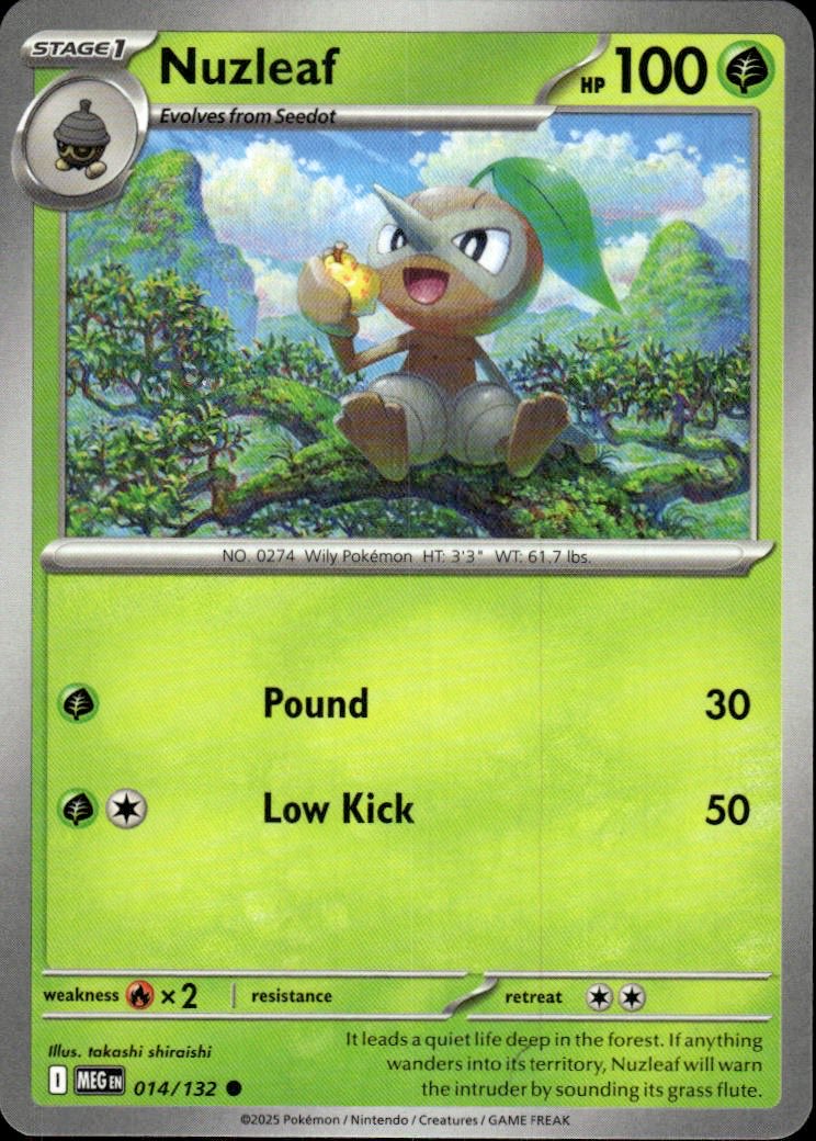 Nuzleaf | Mega Evolution #14 [Normal]