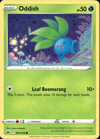 Oddish | Crown Zenith #1 [Normal]