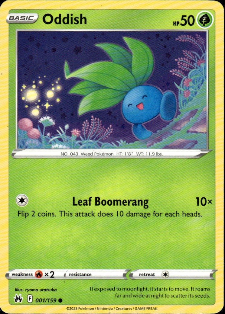 Oddish | Crown Zenith #1 [Normal]