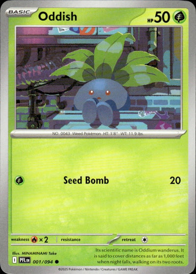 Oddish | Phantasmal Flames #1 [Normal]