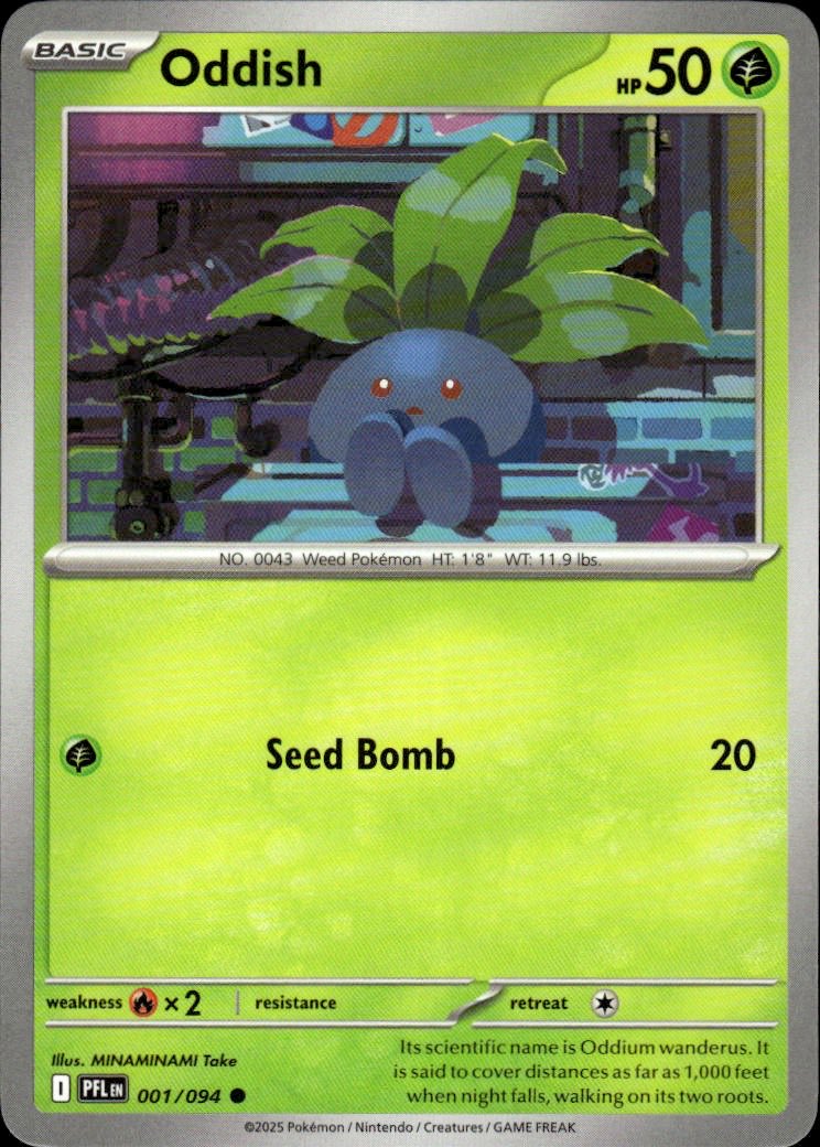 Oddish | Phantasmal Flames #1 [Normal]