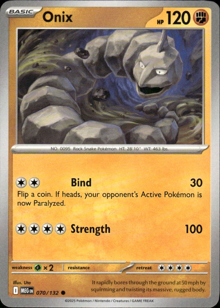 Onix | Mega Evolution #70 [Normal]
