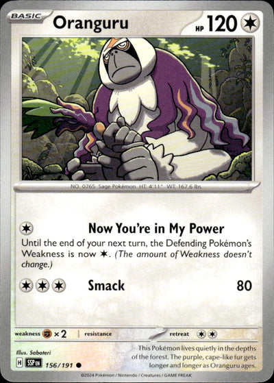 Oranguru | Surging Sparks #156 [Normal]