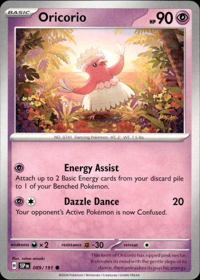 Oricorio | Surging Sparks #89 [Normal]
