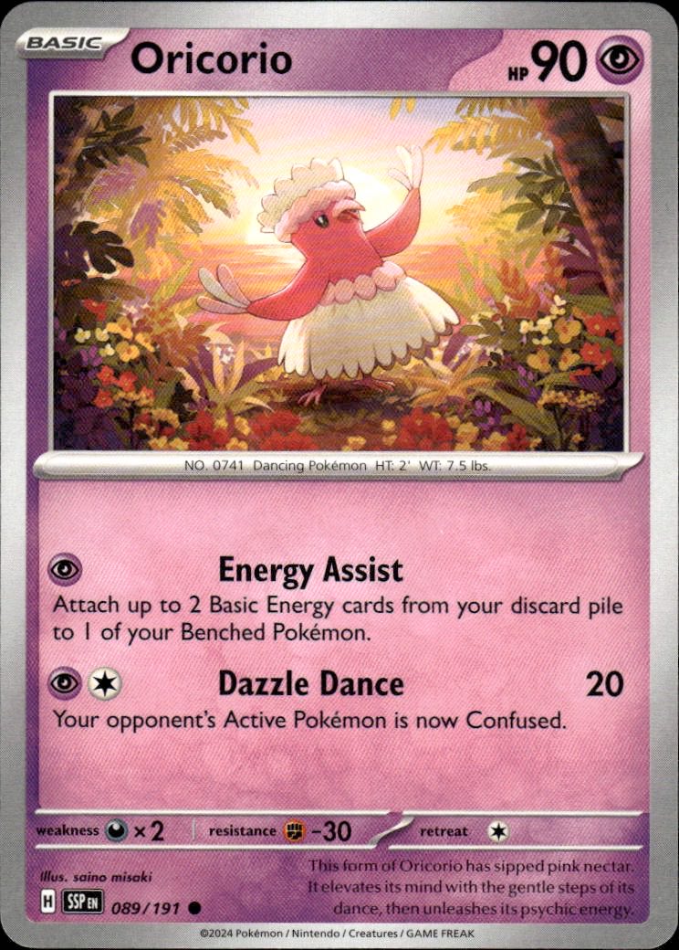 Oricorio | Surging Sparks #89 [Normal]