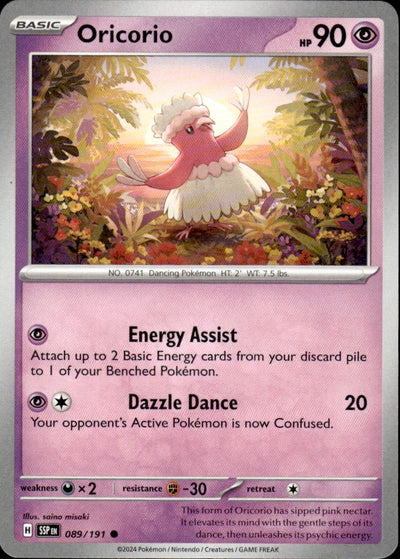 Oricorio | Surging Sparks #89 [Normal]