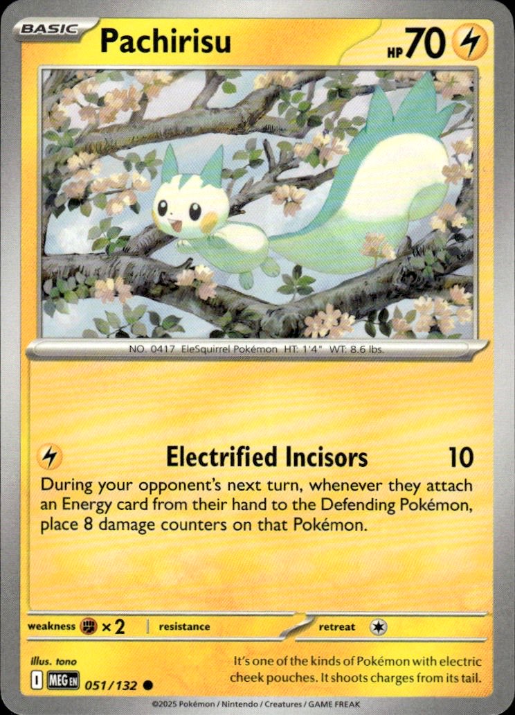 Pachirisu | Mega Evolution #51 [Normal]