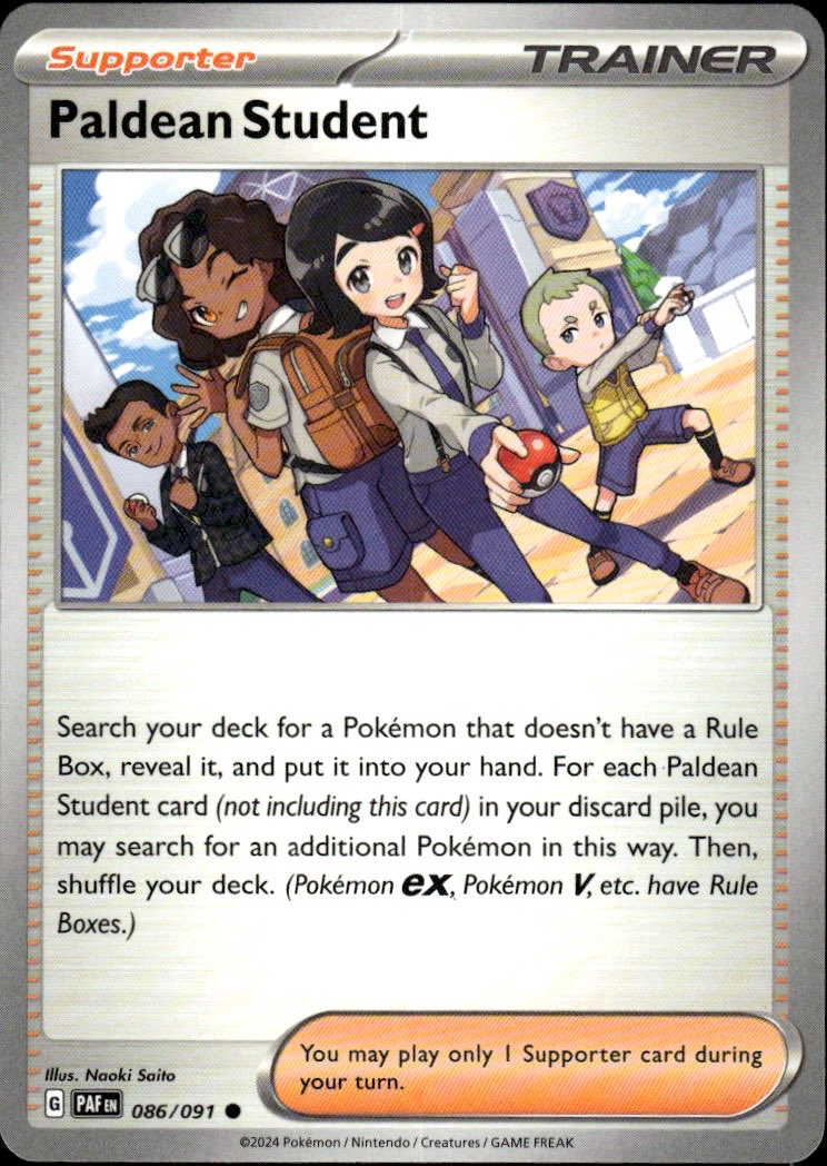 Paldean Student | Paldean Fates #86 [Normal]