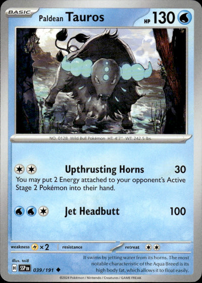 Paldean Tauros | Surging Sparks #39 [Normal]