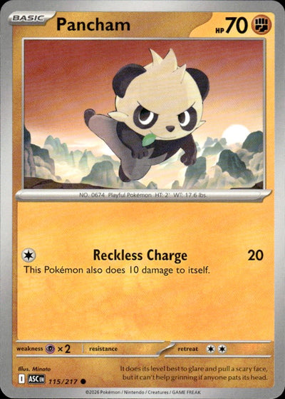 Pancham | Ascended Heroes #115 [Normal]