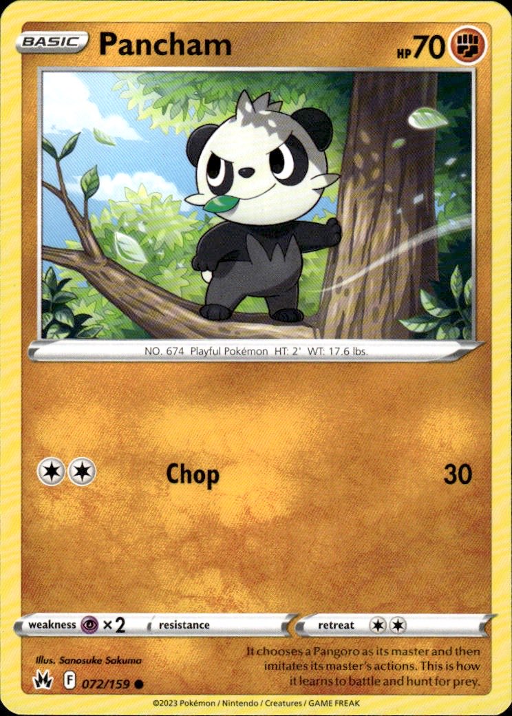 Pancham | Crown Zenith #72 [Normal]