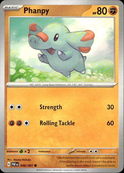 Phanpy | Paldean Fates #48 [Normal]
