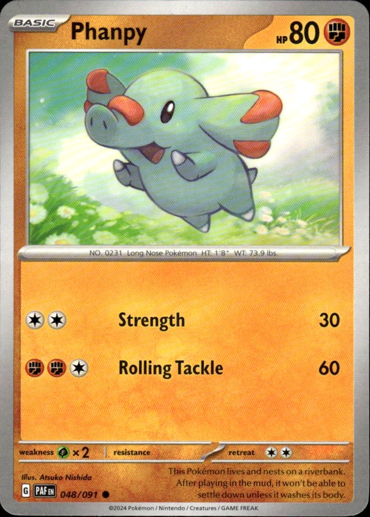 Phanpy | Paldean Fates #48 [Normal]