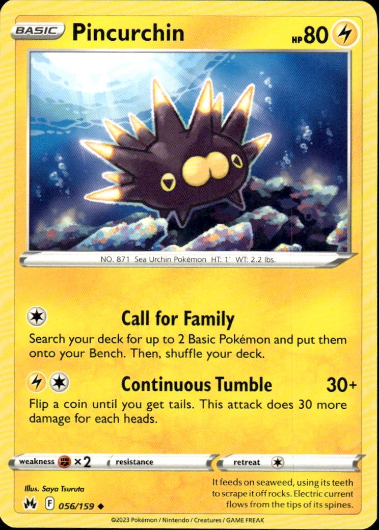 Pincurchin | Crown Zenith #56 [Normal]