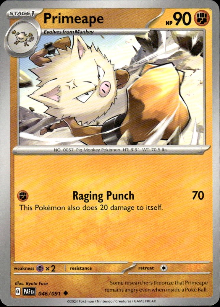 Primeape | Paldean Fates #46 [Normal]
