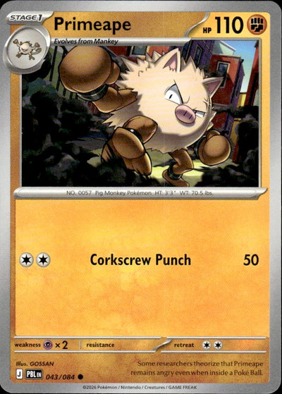 Primeape | Pitch Black #43 [Normal]