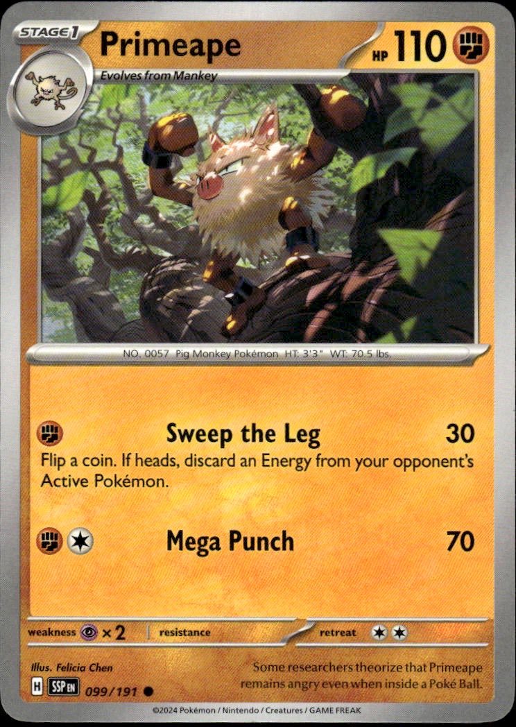 Primeape | Surging Sparks #99 [Normal]