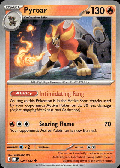 Pyroar | Mega Evolution #24 [Normal]