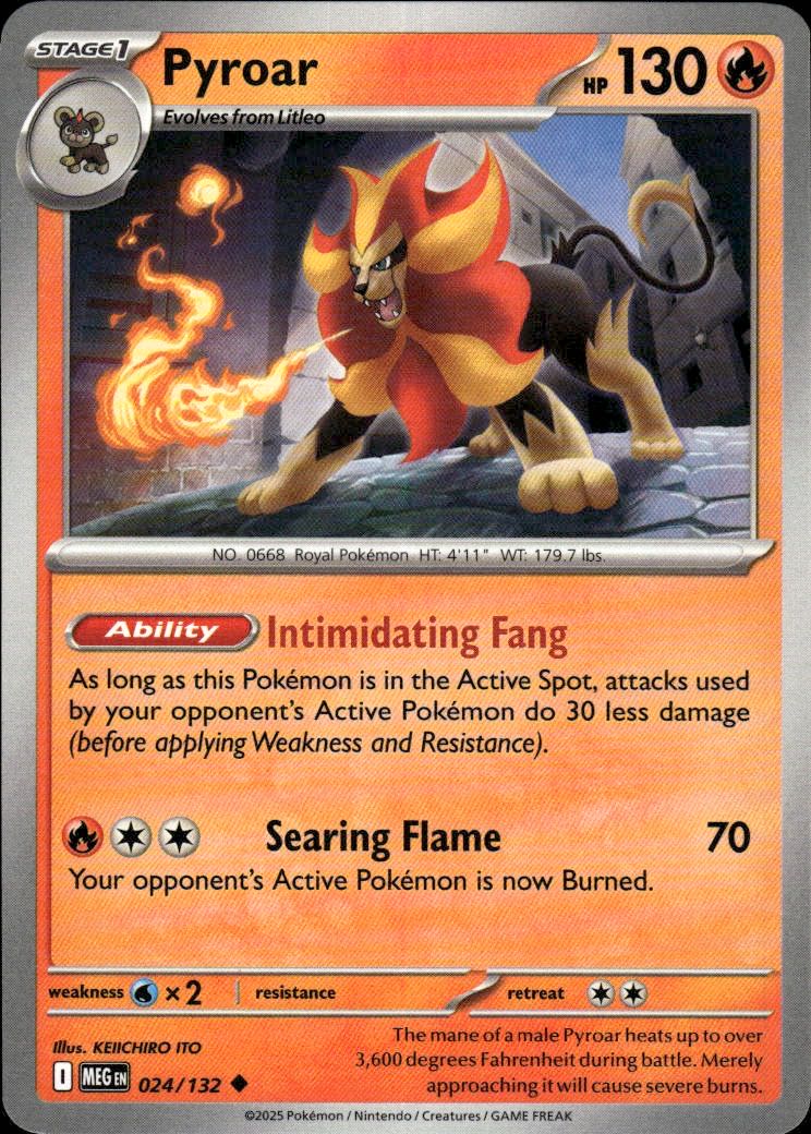 Pyroar | Mega Evolution #24 [Normal]