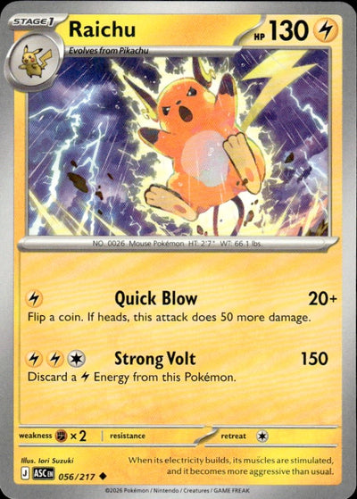 Raichu | Ascended Heroes #56 [Normal]