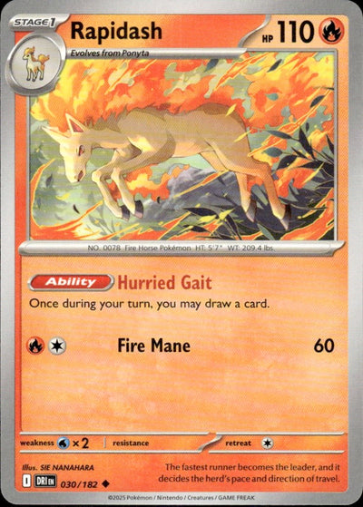 Rapidash | Destined Rivals #30 [Normal]