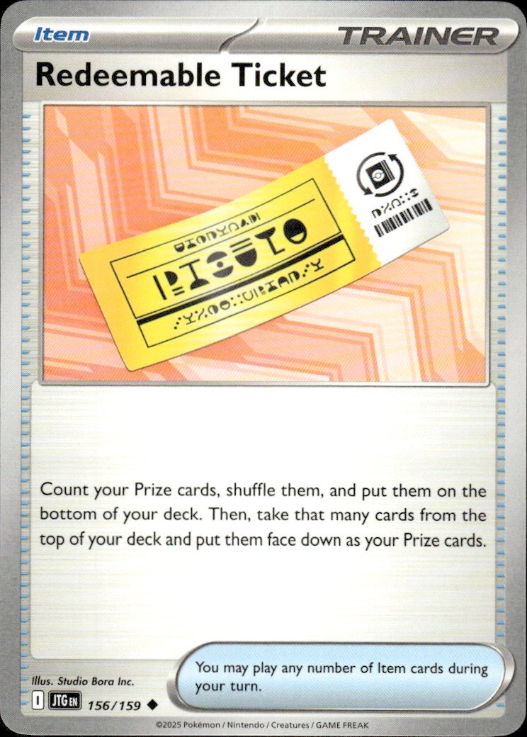 Redeemable Ticket | Journey Together #156 [Normal]