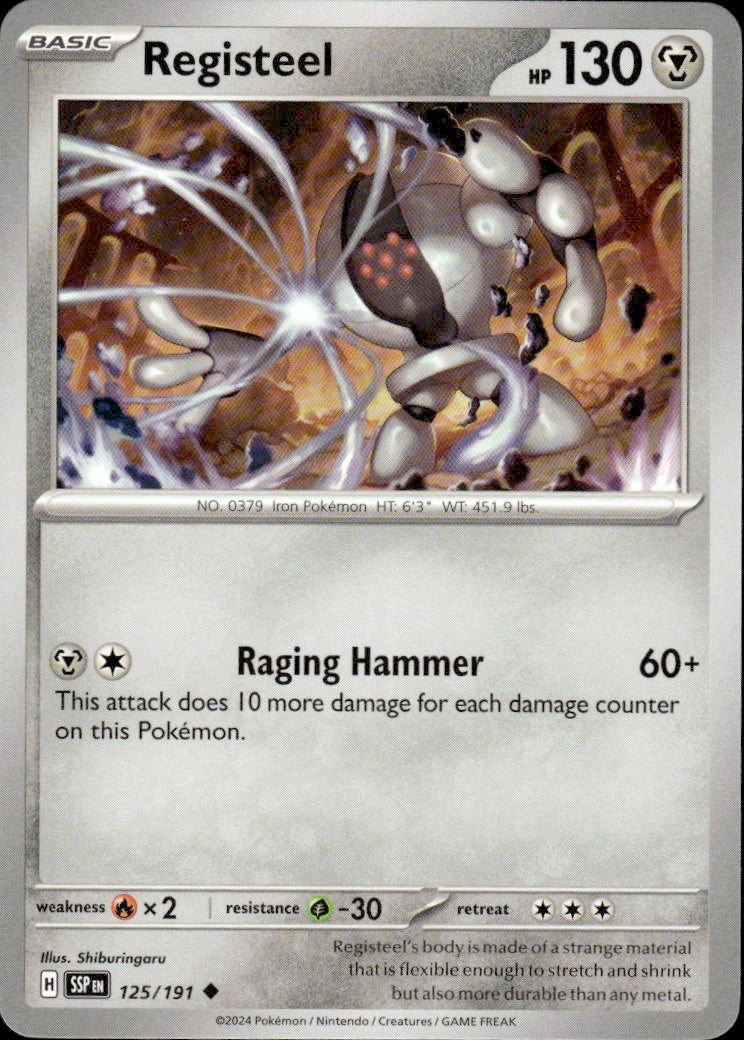 Registeel | Surging Sparks #125 [Normal]