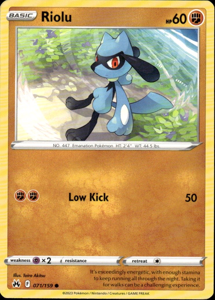 Riolu | Crown Zenith #71 [Normal]