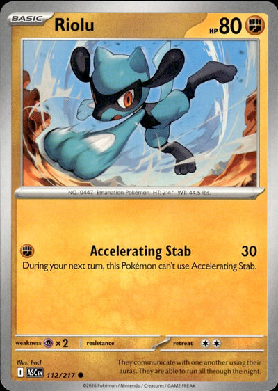Riolu | Mega Evolution #76 [Normal]
